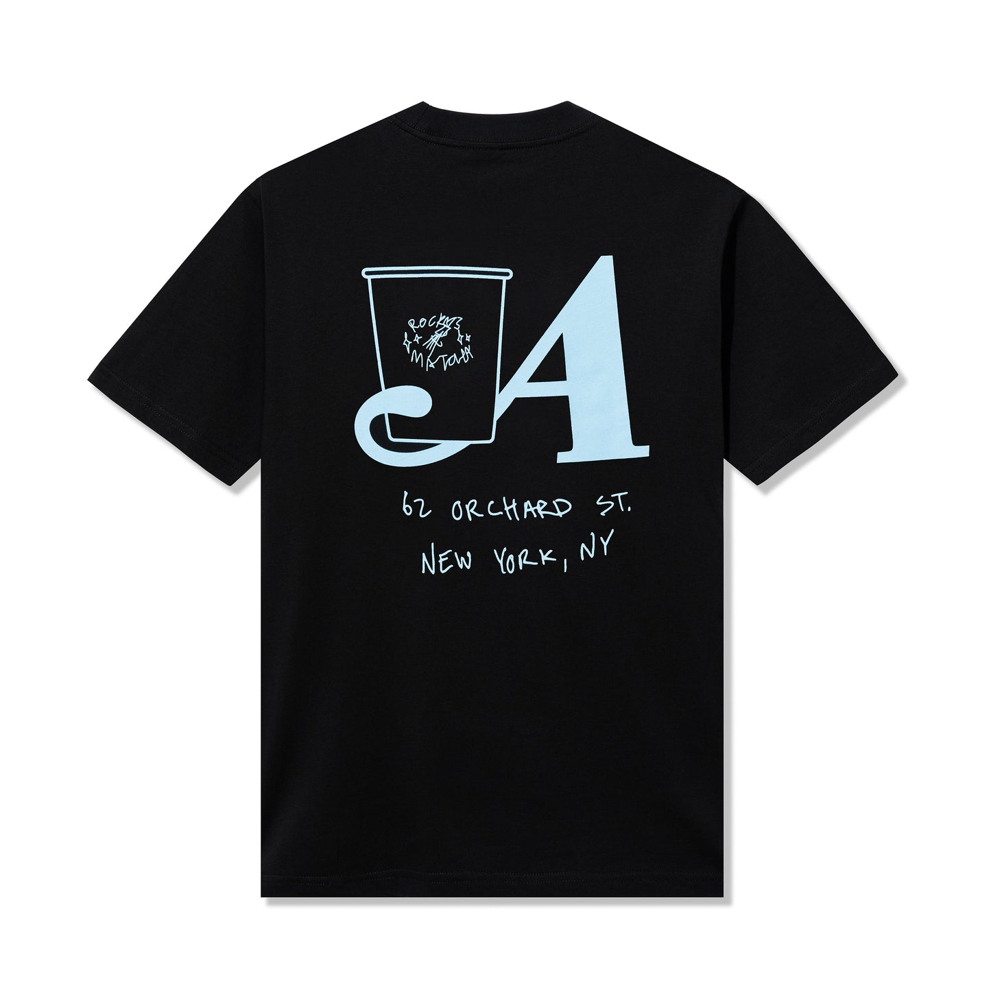 Rocky's Matcha & Awake NY T-Shirt - Black