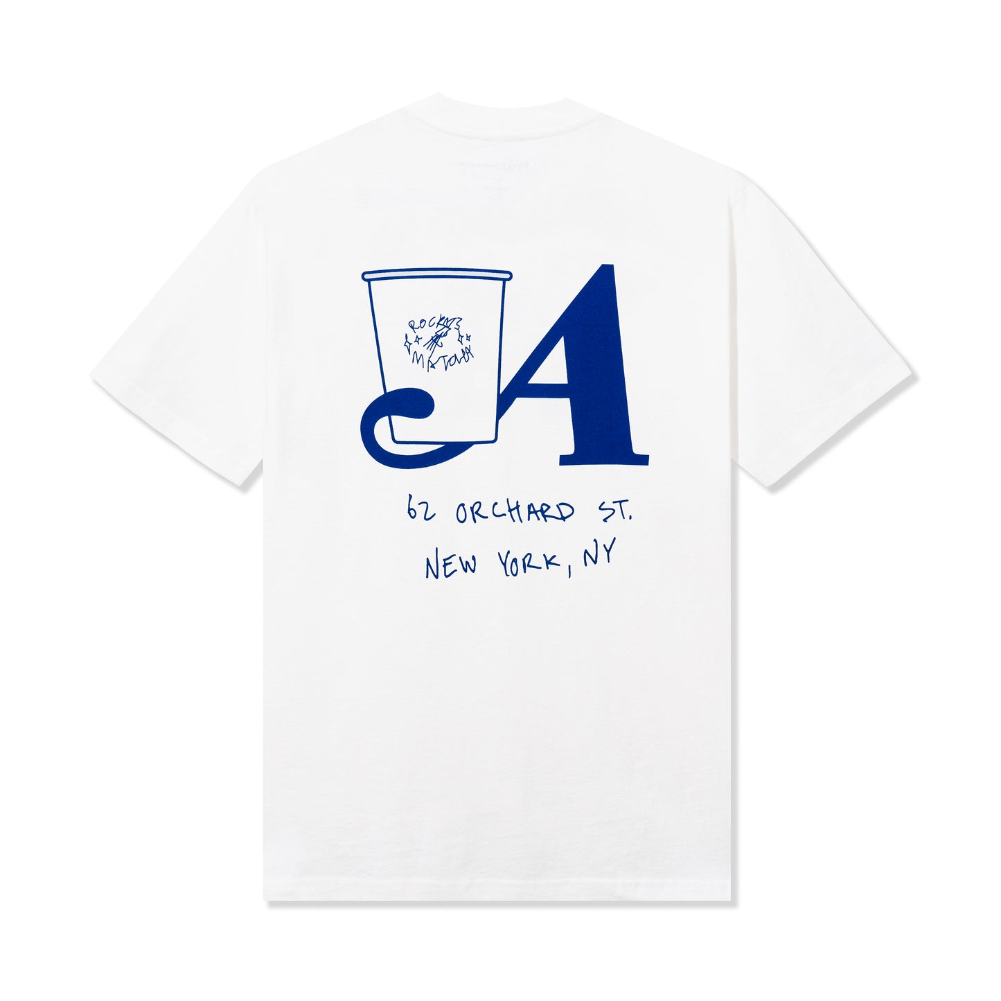 Rocky's Matcha & Awake NY T-Shirt - White