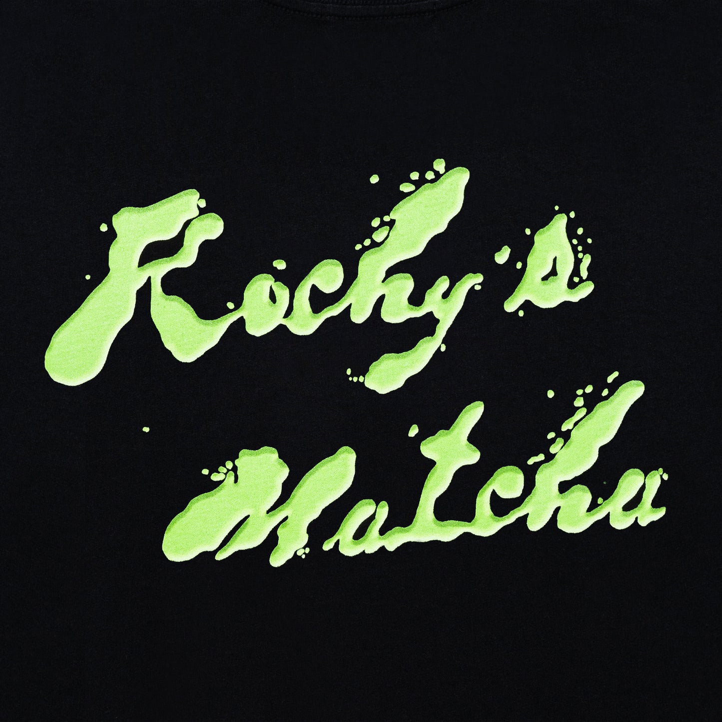 Rocky's Matcha Graphic Short Sleeve - Black
