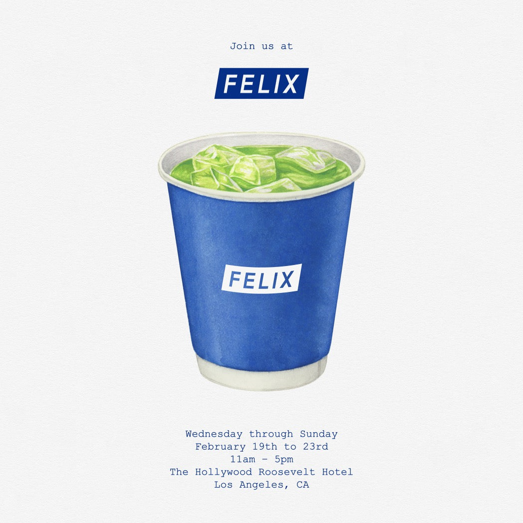 rocky's matcha + Felix Art Fair