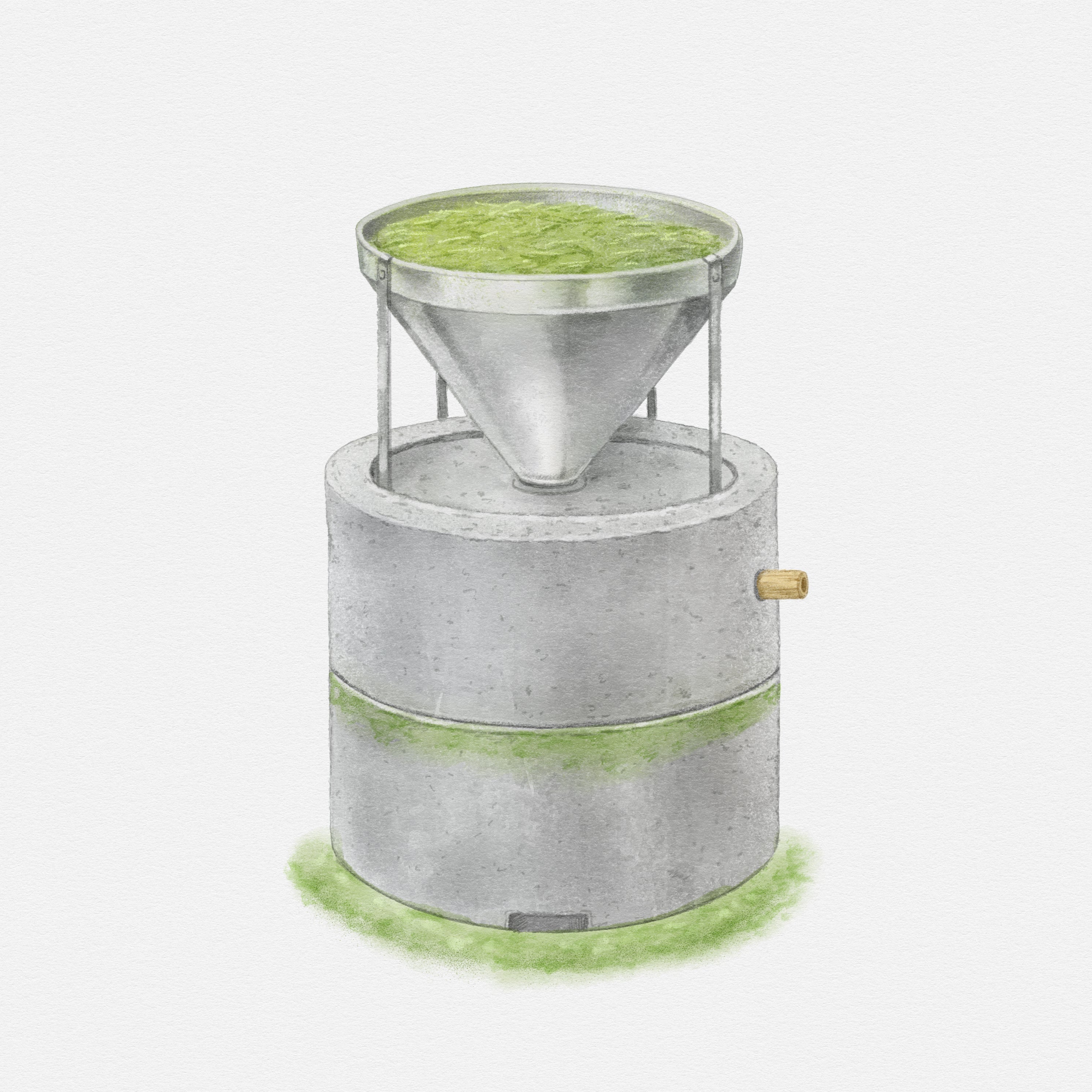 Matcha Milling Process