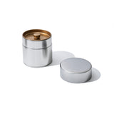 KOTODO 江東堂 Silver Metal Tea Canister 100g