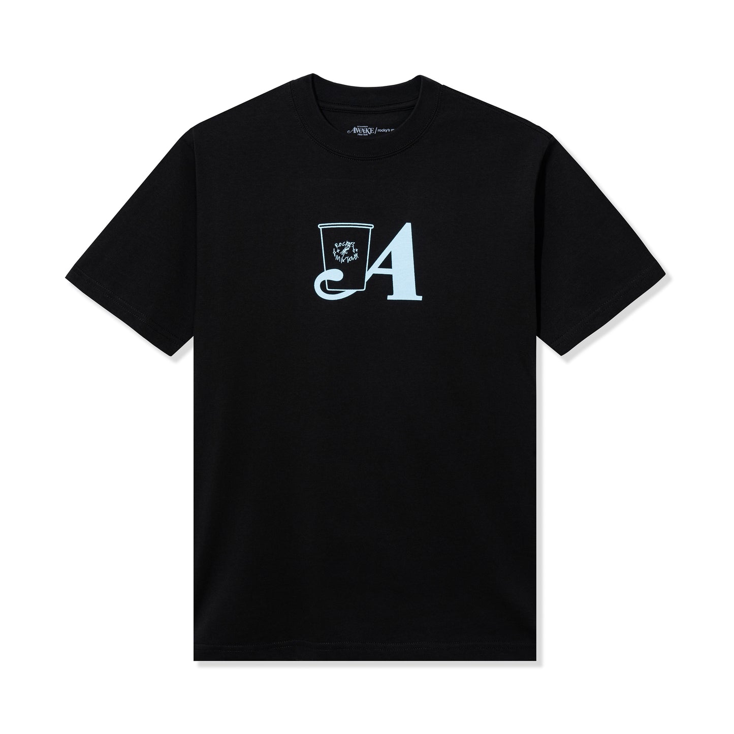 Rocky's Matcha & Awake NY T-Shirt - Black