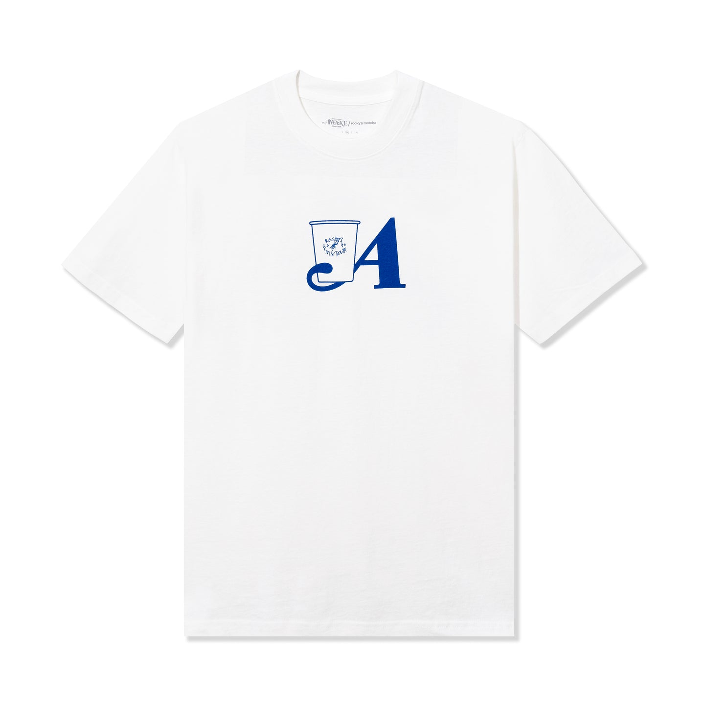 Rocky's Matcha & Awake NY T-Shirt - White