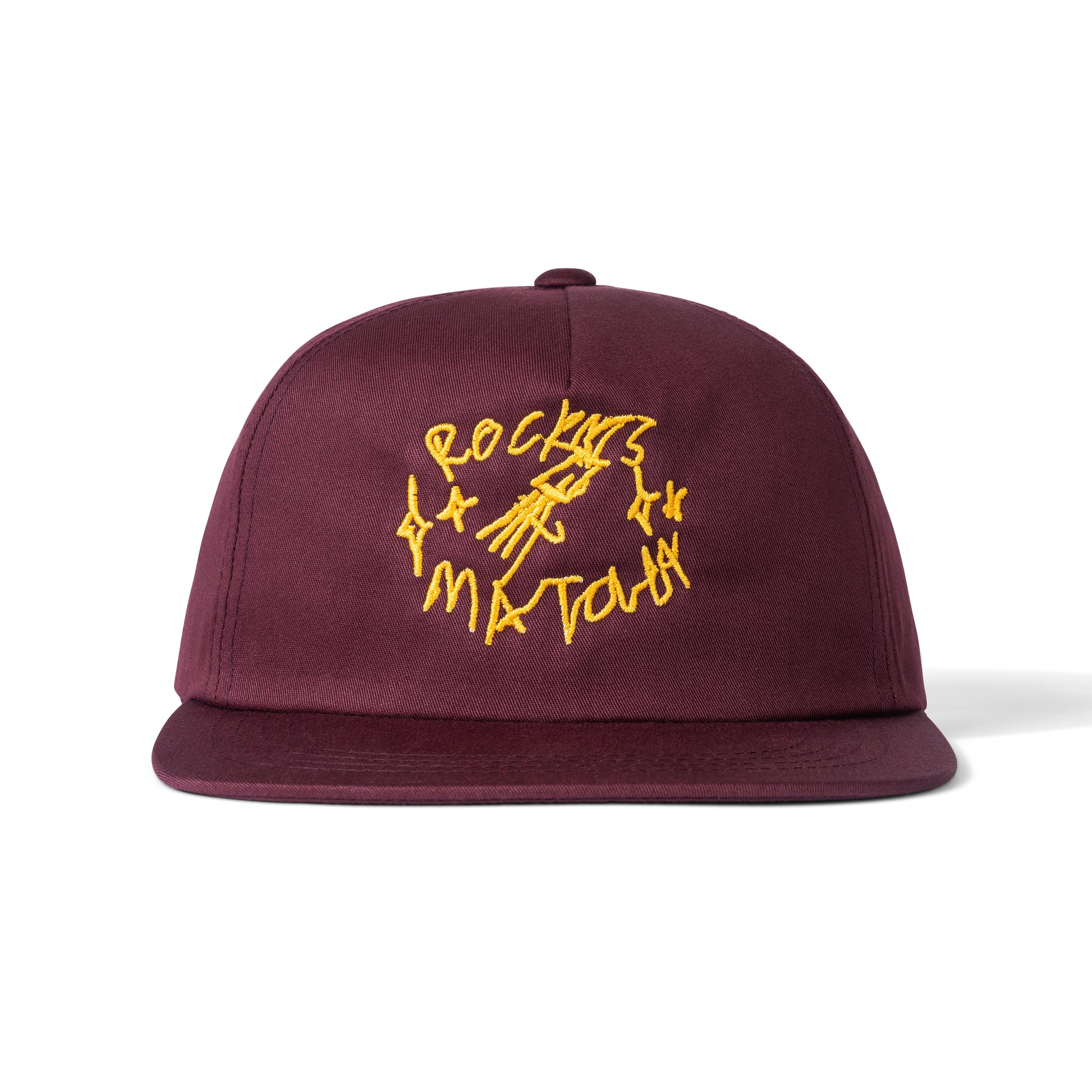Rocky's Matcha Logo Hat - Maroon