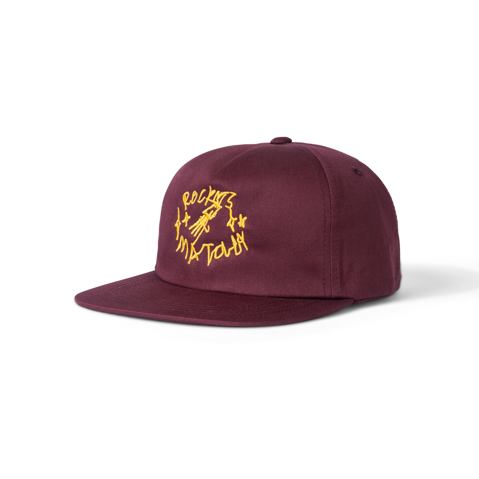 Rocky's Matcha Logo Hat - Maroon