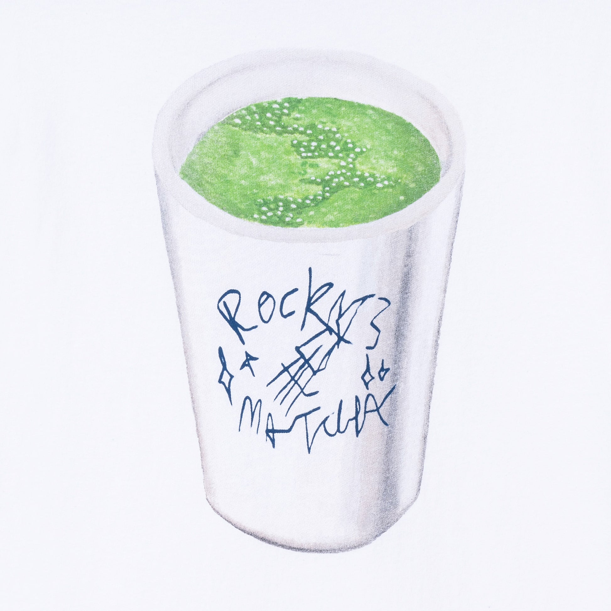 Rocky's Matcha Graphic Short Sleeve - White