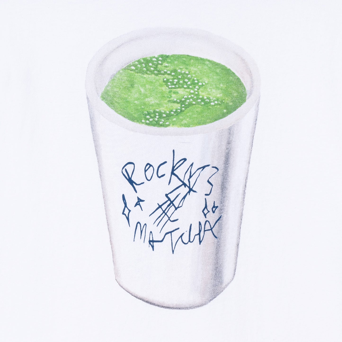 Rocky's Matcha Graphic Short Sleeve - White